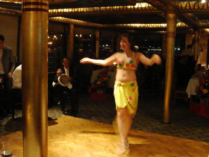 Dinner Cruise at night on the Nile